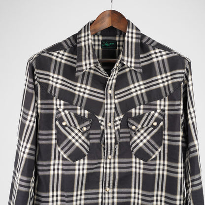 Stevenson Overall Co Cody Shirt Black & White