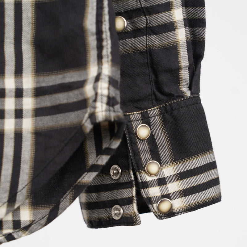 Stevenson Overall Co Cody Shirt Black & White