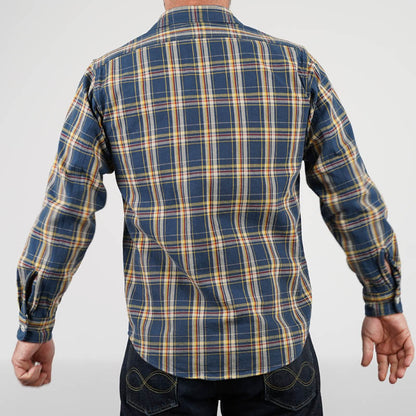 Stevenson Overall Co Dominator Shirt Blue Plaid