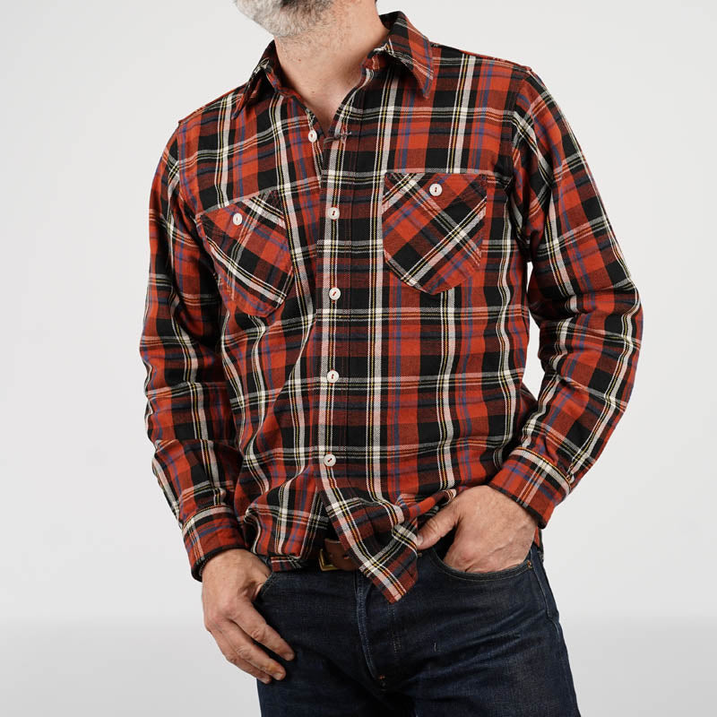 Stevenson Overall Co Dominator Shirt Red Plaid