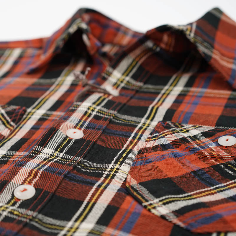 Stevenson Overall Co Dominator Shirt Red Plaid