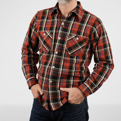 Stevenson Overall Co Dominator Shirt Red Plaid