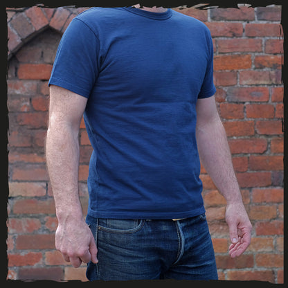 The Strike Gold Plain T-Shirt - Navy