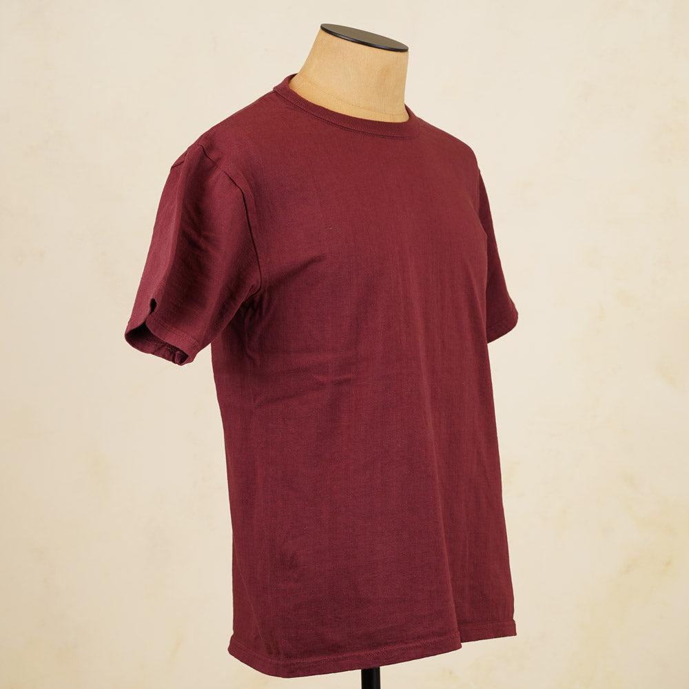 The Strike Gold Plain T-Shirt – Burgundy