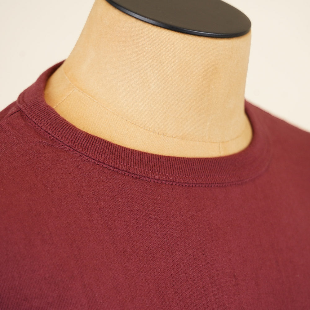 The Strike Gold Plain T-Shirt – Burgundy