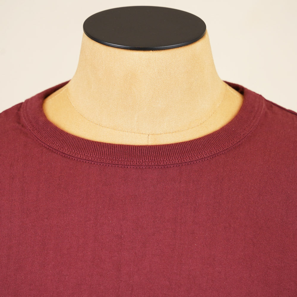 The Strike Gold Plain T-Shirt – Burgundy