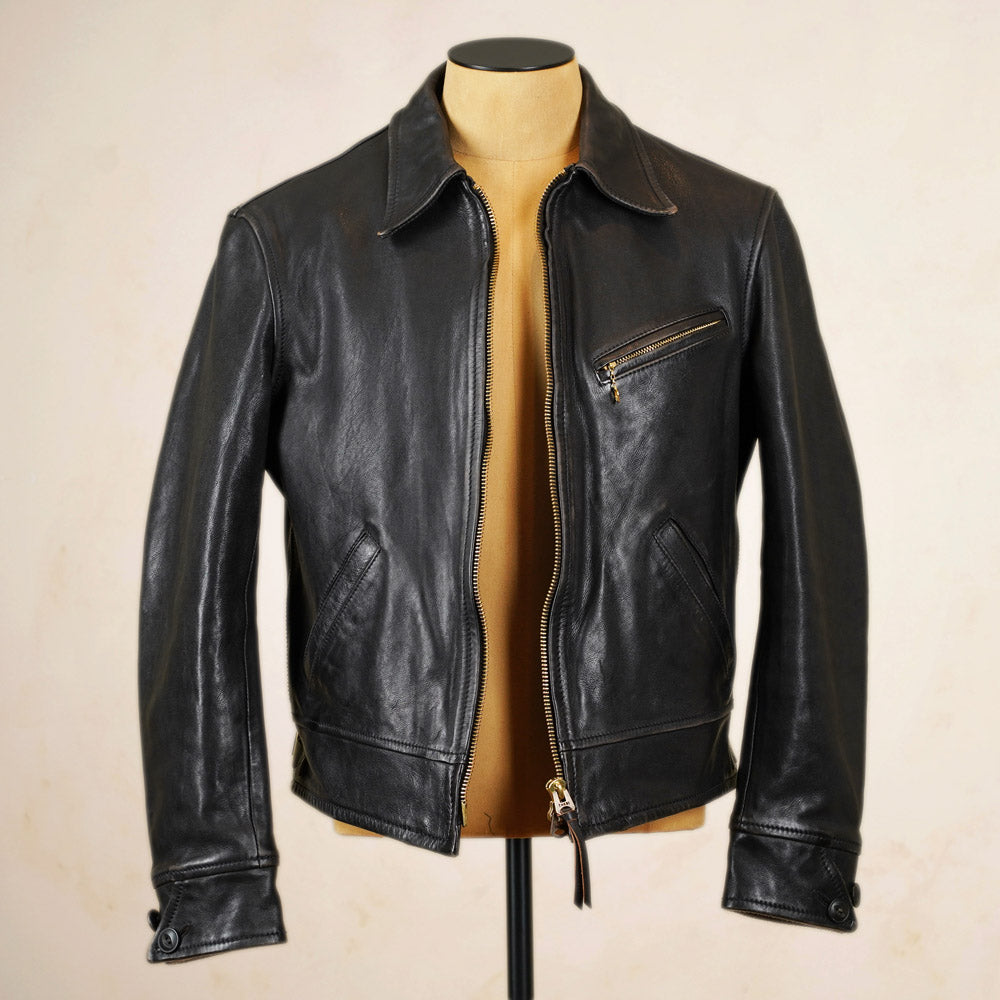 Thedi Leathers Classic Sports Jacket MTC - N127996 - Washed Tea Core Horsehide
