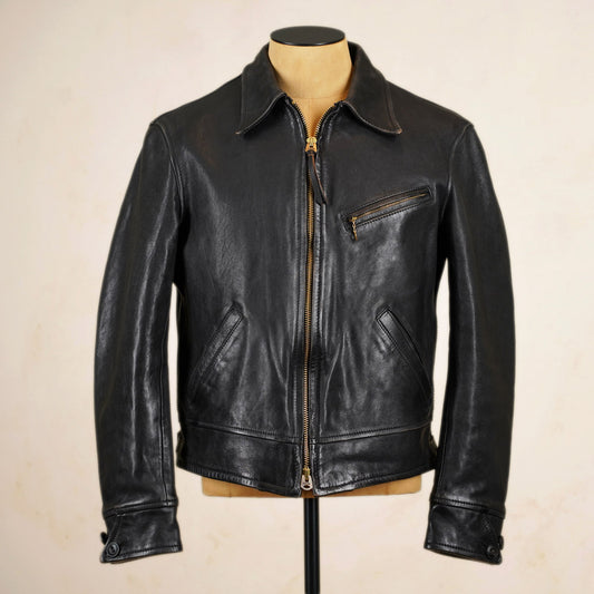 Thedi Leathers Classic Sports Jacket MTC - N127996 - Washed Tea Core Horsehide