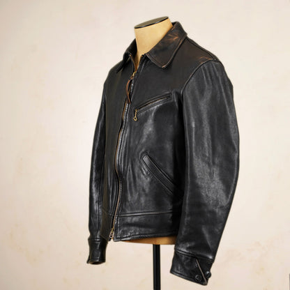 Thedi Leathers Classic Sports Jacket MTC - N127996 - Washed Tea Core Horsehide
