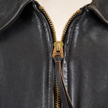 Thedi Leathers Classic Sports Jacket MTC - N127996 - Washed Tea Core Horsehide