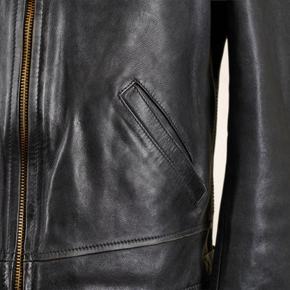 Thedi Leathers Classic Sports Jacket MTC - N127996 - Washed Tea Core Horsehide