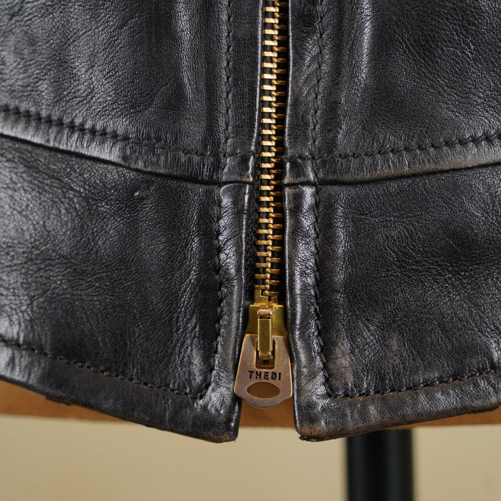 Thedi Leathers Classic Sports Jacket MTC - N127996 - Washed Tea Core Horsehide