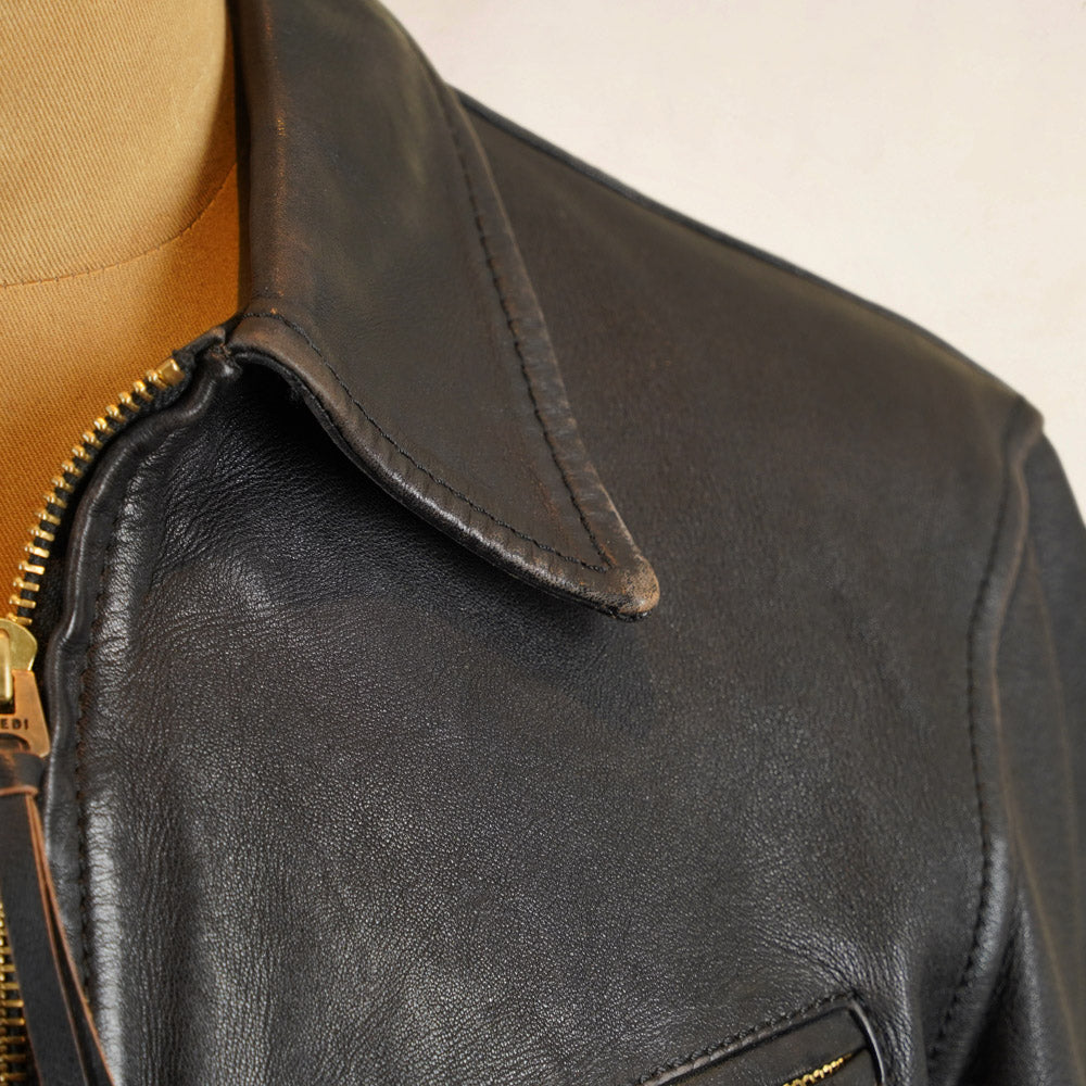 Thedi Leathers Classic Sports Jacket MTC - N127996 - Washed Tea Core Horsehide