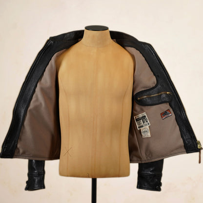 Thedi Leathers Classic Sports Jacket MTC - N127996 - Washed Tea Core Horsehide