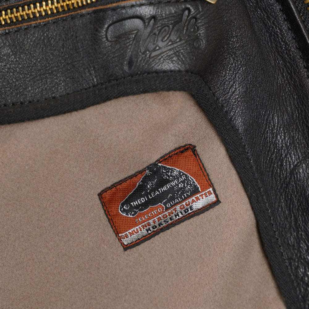 Thedi Leathers Classic Sports Jacket MTC - N127996 - Washed Tea Core Horsehide