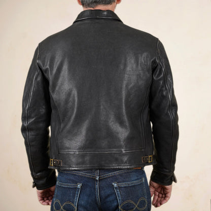 Thedi Leathers Classic Sports Jacket MTC - N127996 - Washed Tea Core Horsehide