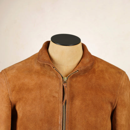 Thedi Leathers Cossack Jacket MTC-S7950B3 - Bruciato Reverse Horsehide