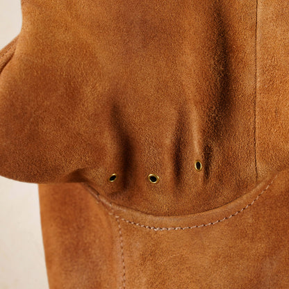 Thedi Leathers Cossack Jacket MTC-S7950B3 - Bruciato Reverse Horsehide