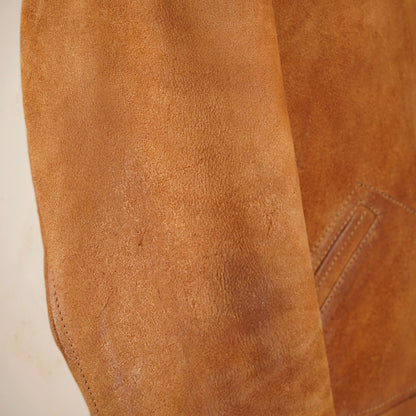 Thedi Leathers Cossack Jacket MTC-S7950B3 - Bruciato Reverse Horsehide