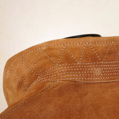Thedi Leathers Cossack Jacket MTC-S7950B3 - Bruciato Reverse Horsehide