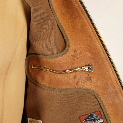 Thedi Leathers Cossack Jacket MTC-S7950B3 - Bruciato Reverse Horsehide