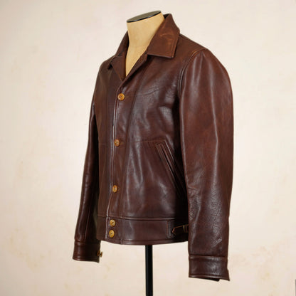 Thedi Leathers MTC-7906 Jacket - Washed  Canetto Cowhide Leather