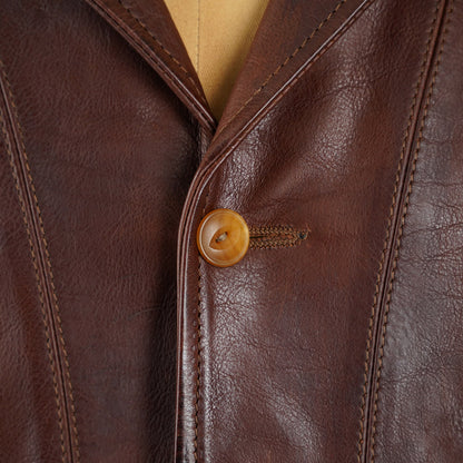 Thedi Leathers MTC-7906 Jacket - Washed  Canetto Cowhide Leather