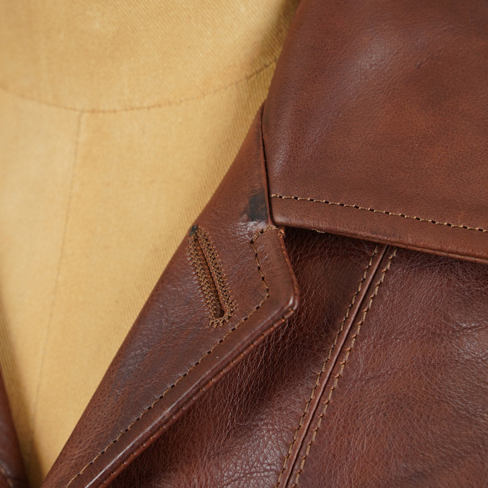 Thedi Leathers MTC-7906 Jacket - Washed  Canetto Cowhide Leather