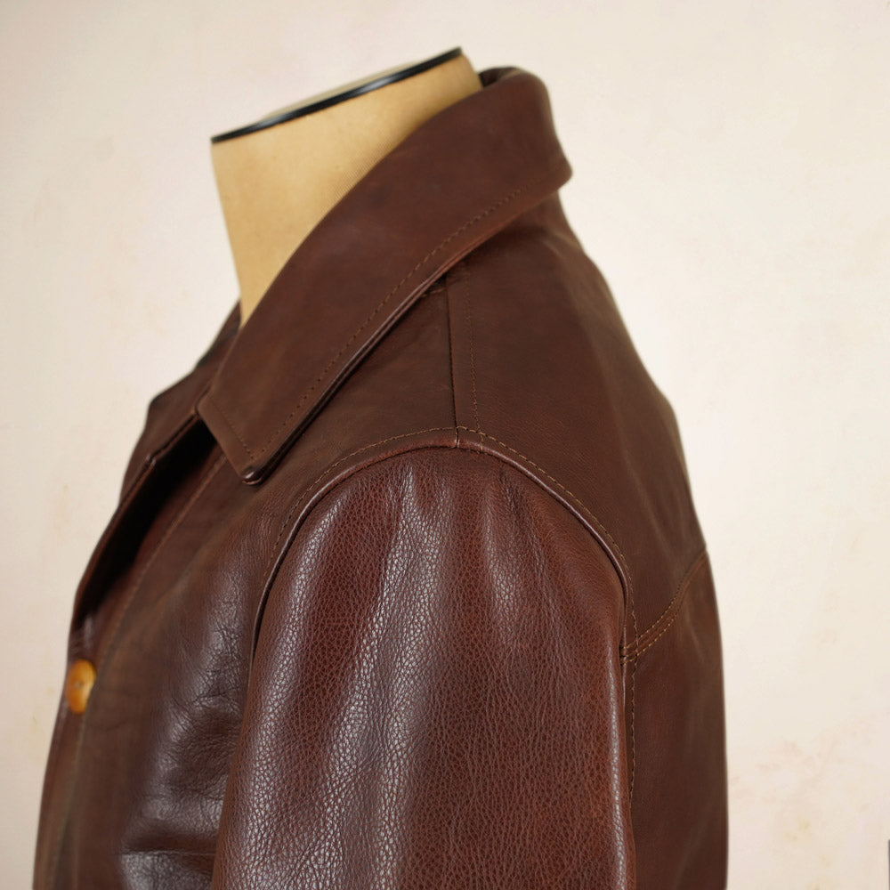 Thedi Leathers MTC-7906 Jacket - Washed  Canetto Cowhide Leather
