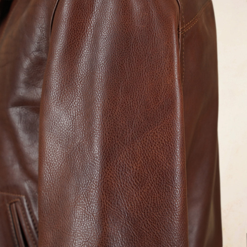 Thedi Leathers MTC-7906 Jacket - Washed  Canetto Cowhide Leather