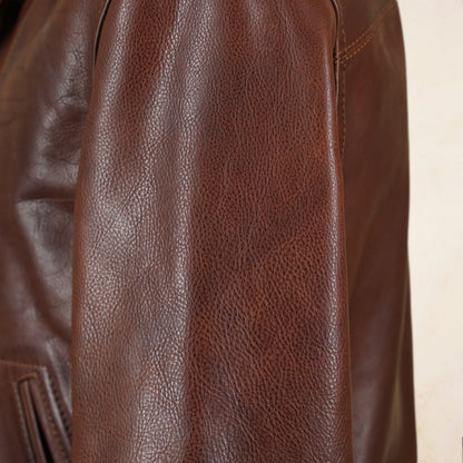 Thedi Leathers MTC-7906 Jacket - Washed  Canetto Cowhide Leather