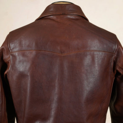 Thedi Leathers MTC-7906 Jacket - Washed  Canetto Cowhide Leather