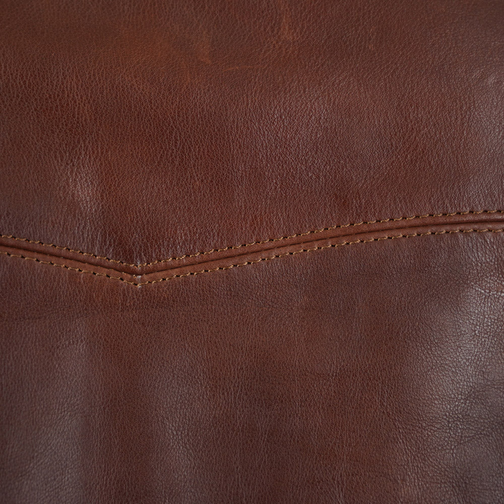 Thedi Leathers MTC-7906 Jacket - Washed  Canetto Cowhide Leather