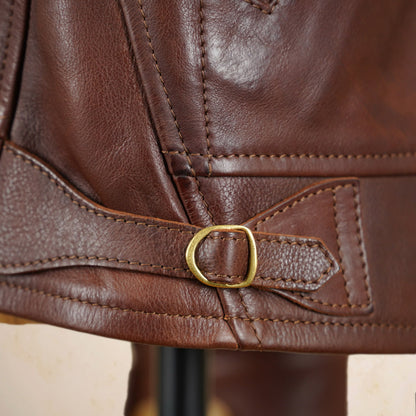 Thedi Leathers MTC-7906 Jacket - Washed  Canetto Cowhide Leather