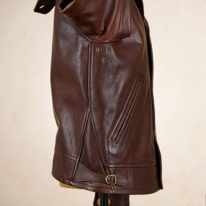 Thedi Leathers MTC-7906 Jacket - Washed  Canetto Cowhide Leather