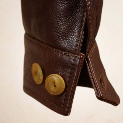 Thedi Leathers MTC-7906 Jacket - Washed  Canetto Cowhide Leather