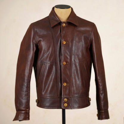 Thedi Leathers MTC-7906 Jacket - Washed  Canetto Cowhide Leather