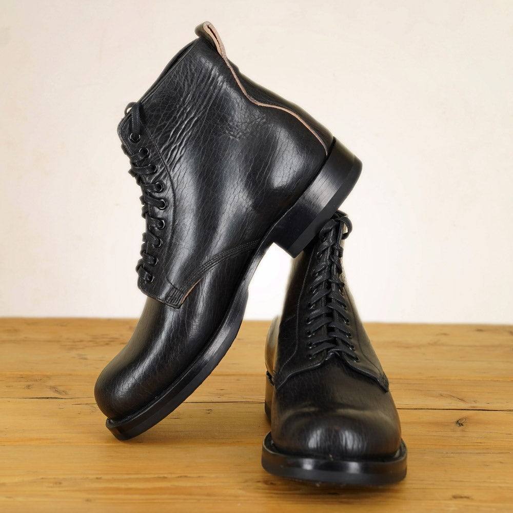UNMARKED All Purpose Boots - Black Bison Leather