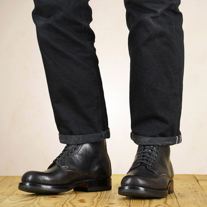UNMARKED All Purpose Boots - Black Bison Leather