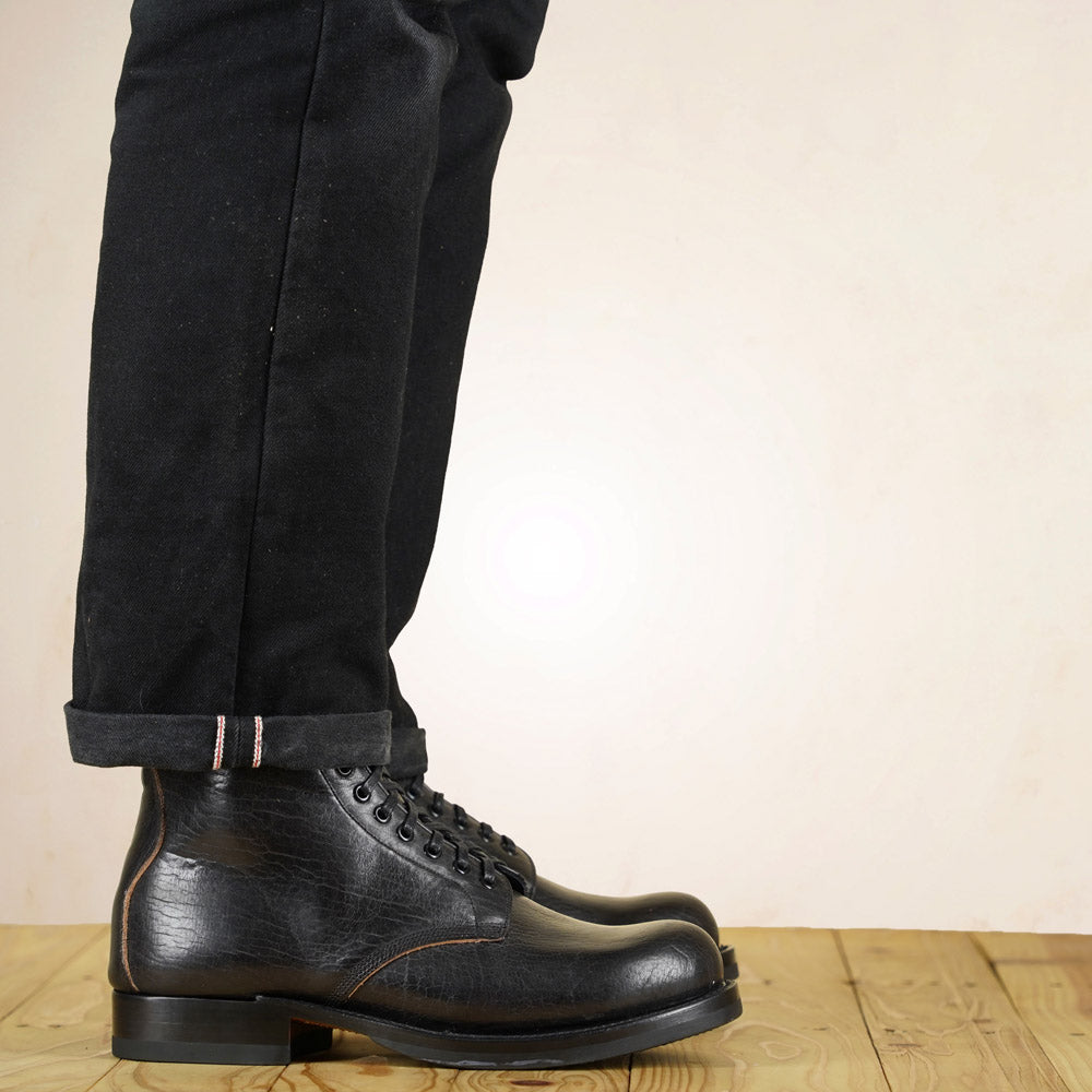 UNMARKED All Purpose Boots - Black Bison Leather