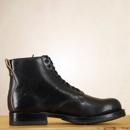 UNMARKED All Purpose Boots - Black Bison Leather