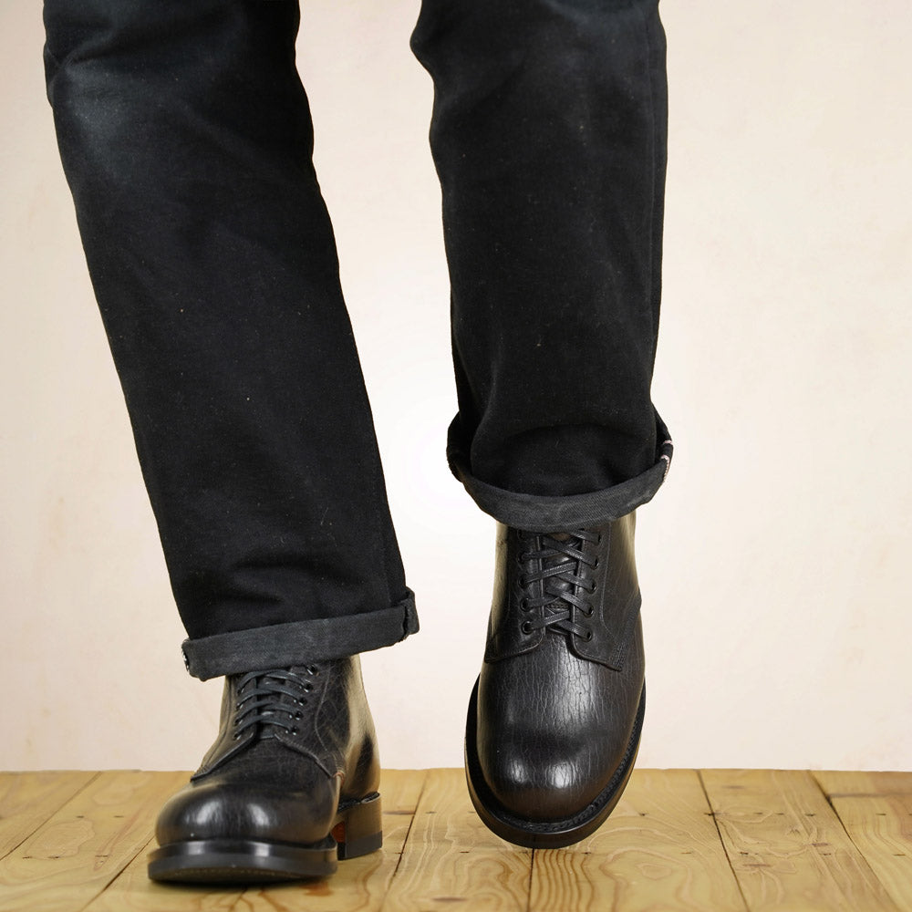 UNMARKED All Purpose Boots - Black Bison Leather