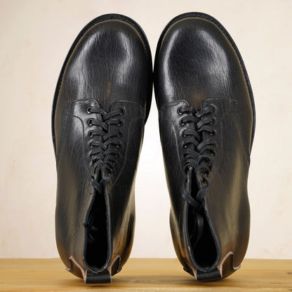 UNMARKED All Purpose Boots - Black Bison Leather