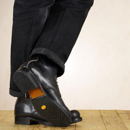 UNMARKED All Purpose Boots - Black Bison Leather