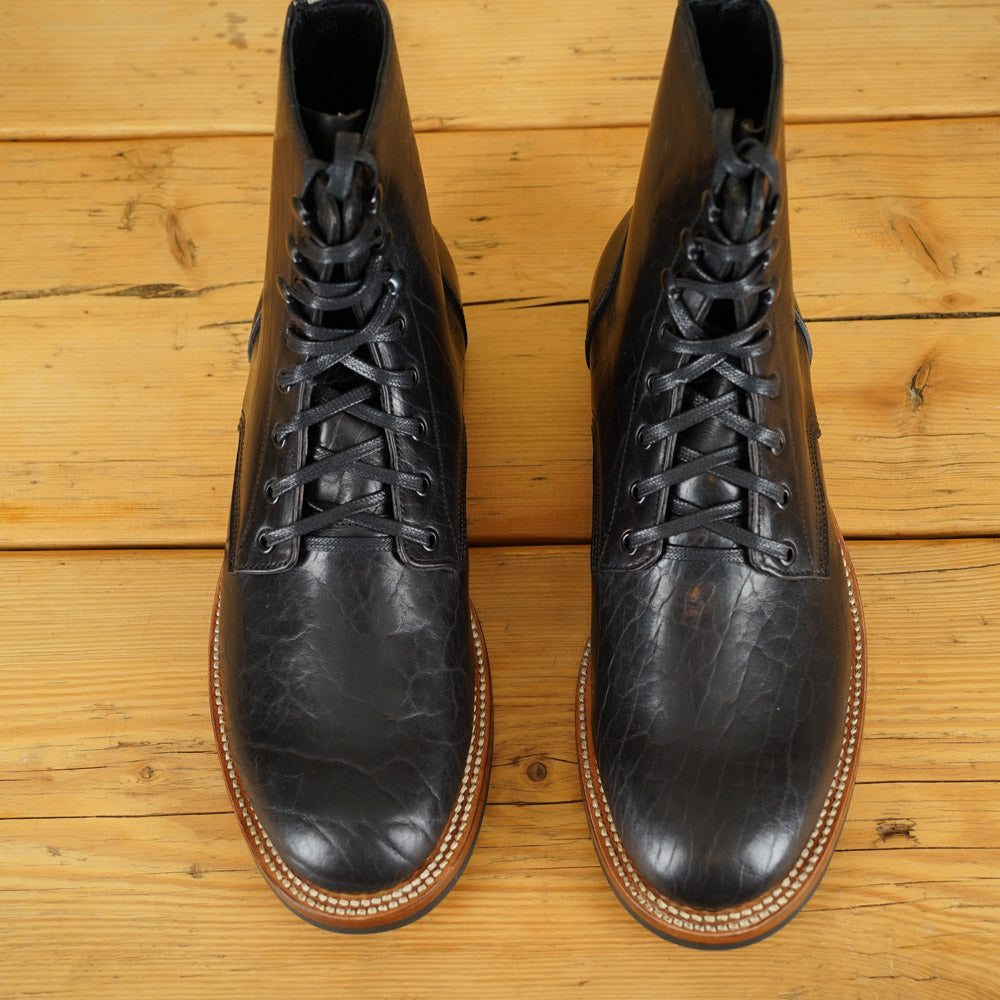 UNMARKED DB Hunter Boots - Black Bison Leather
