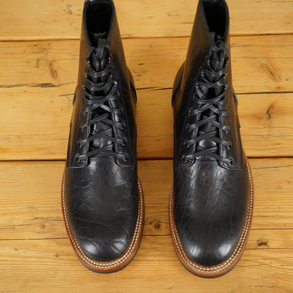 UNMARKED DB Hunter Boots - Black Bison Leather
