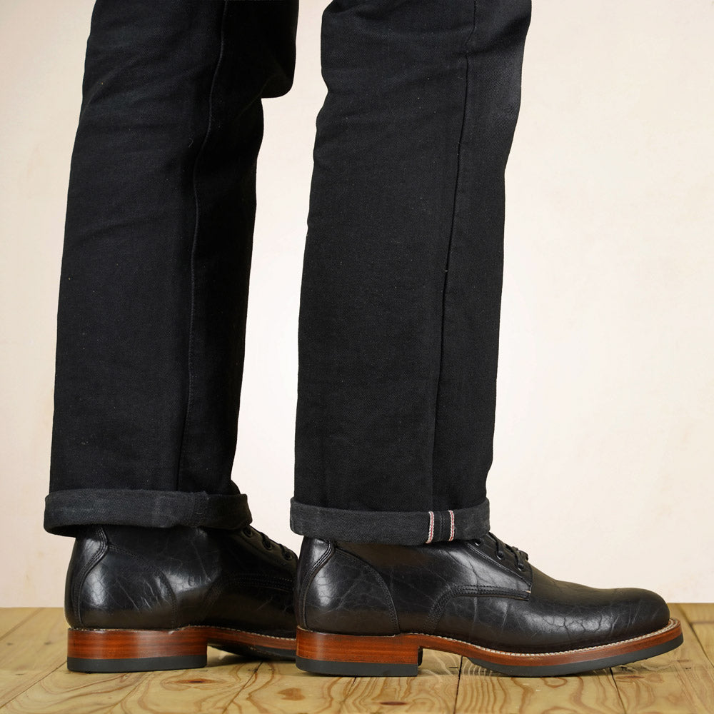 UNMARKED DB Hunter Boots - Black Bison Leather