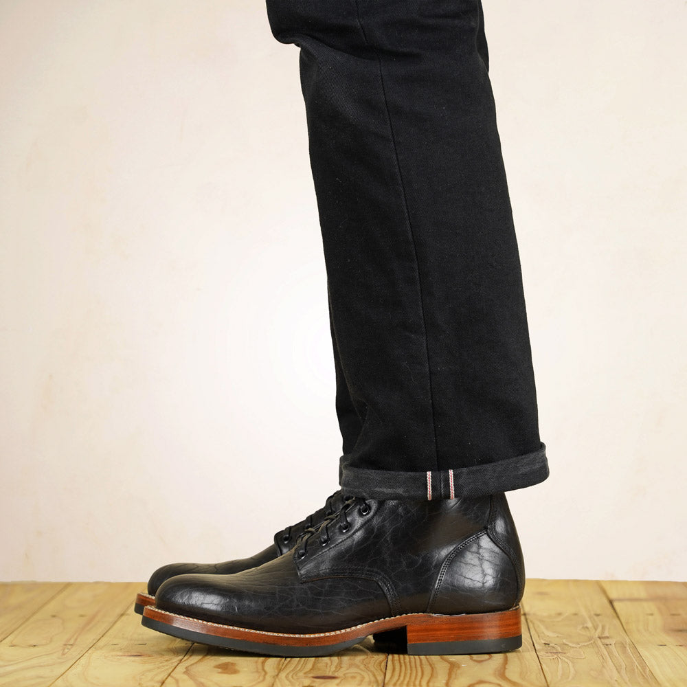 UNMARKED DB Hunter Boots - Black Bison Leather