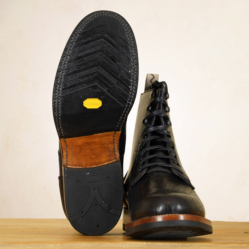 UNMARKED DB Hunter Boots - Black Bison Leather