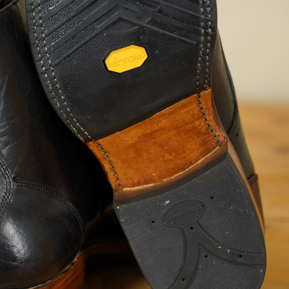 UNMARKED DB Hunter Boots - Black Bison Leather